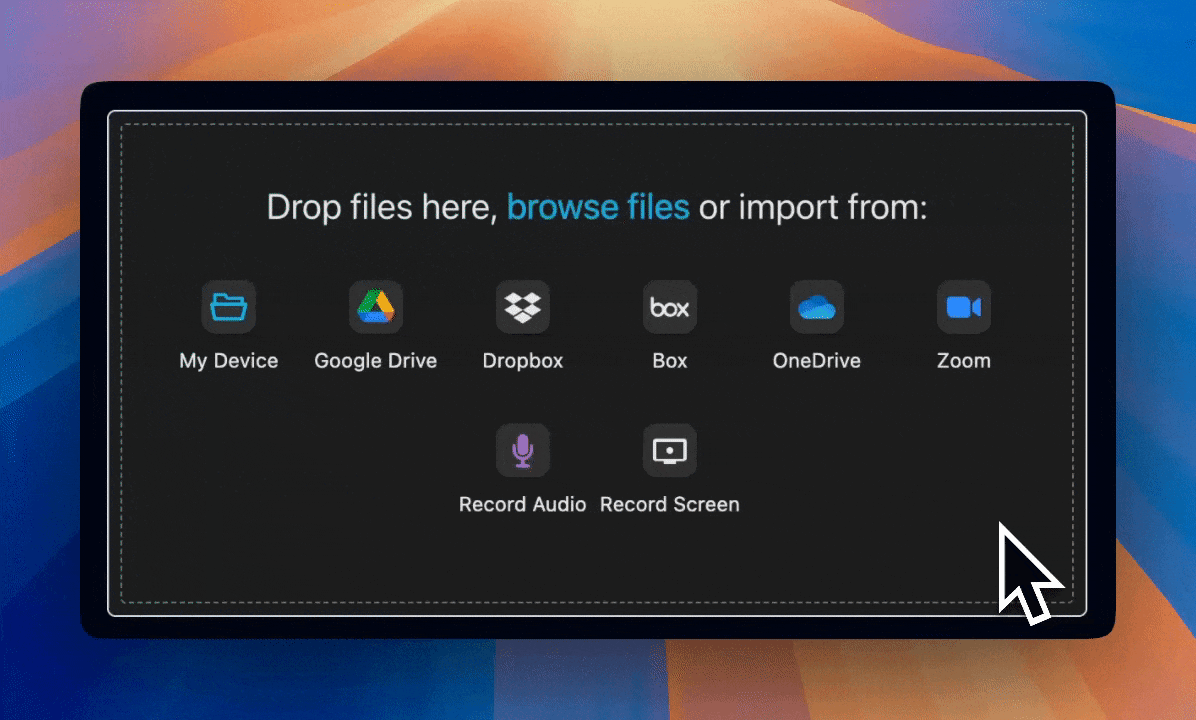 Demo for zoom disconnect or sign up